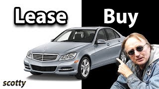 Leasing vs Buying a Car Which is Worse [upl. by Nedyrb]