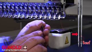 Embroidery Machine Needle Replacement [upl. by Lohrman]