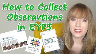 Collecting Observations in EYFS [upl. by Marilla]