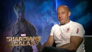 Marvels quotGuardians of the Galaxyquot  Vin Diesel Interview [upl. by Ellen]