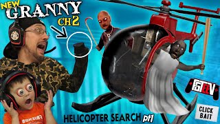 GRANNY has a HELICOPTER FGTeeV Explores NEW Chapter 2 Locations No Hands Gameplay  Skit [upl. by Lili821]