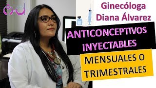 ANTICONCEPTIVOS INYECTABLES POR GINECOLOGA DIANA ALVAREZ [upl. by Ardrey667]