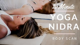 20 Minute Yoga Nidra Body Scan with Ally Boothroyd [upl. by Eduard254]