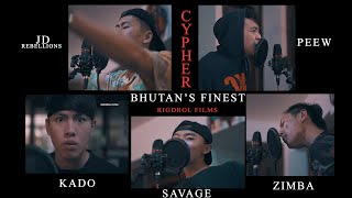 CYPHER  Bhutans Finest  JD x KADO x ZIMBA x PEEW x SAVAGE  2020 [upl. by Cook756]