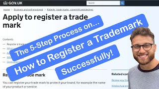 How to Register a Trademark in 30 minutes A Step by Step Tutorial [upl. by Pris]