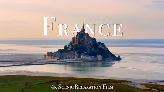 France 4K  Scenic Relaxation Film With Calming Music [upl. by Woodman]