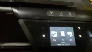 HP Officejet Pro 860086108620863067006600 Print failure [upl. by Sherburne]