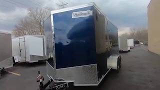 2018 Haulmark 14 quotLow Haulerquot Motorcycle Trailer [upl. by Siri]