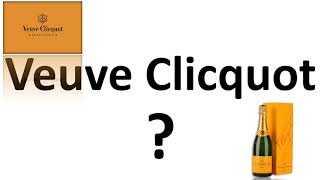 How to say Veuve Clicquot CORRECTLY French Champagne Pronunciation [upl. by Fiann]