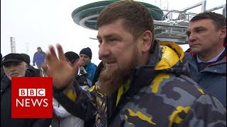 Chechen leader Ramzan Kadyrov questioned on gay purge  BBC News [upl. by Jewett]