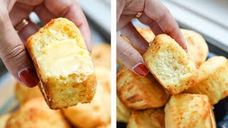 Keto Biscuits JUST 5 INGREDIENTS  Buttery Almond Flour Biscuits For Keto [upl. by Errol75]