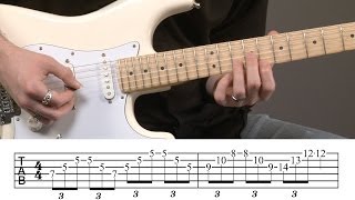 Intermediate Guitar Arpeggios Lesson [upl. by Neenwahs]