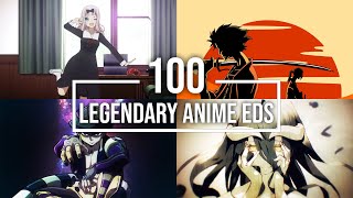 100 Legendary Anime Endings [upl. by Neellok626]