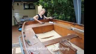 Mirror dinghy story  restoration [upl. by Frazer]