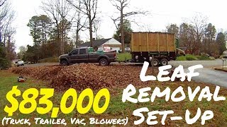 Ultimate Solo Leaf Removal SetUp [upl. by Gaulin]