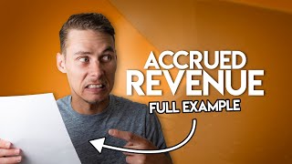 Accrued Revenue MADE EASY  Adjusting Entries [upl. by Aketahs457]