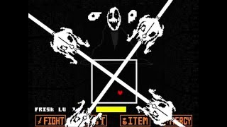 Undertale  Gaster amp Deprived Gaster Fight Fanmade [upl. by Llednahs]