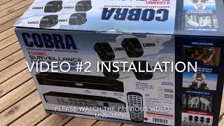 Cobra camera installation Harbor Freight [upl. by Suiradal]