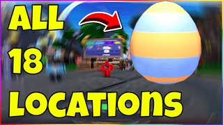 ALL 18 EGG LOCATIONS In Roblox BedWars Egg Hunt Event [upl. by Olympia]