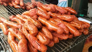 Sausage Recipe in the Market like Indian Street Food [upl. by Alleinad722]