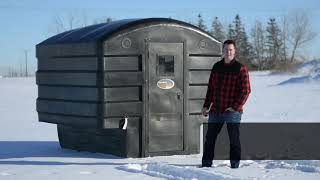 Koenders Portable Ice Shack  Product Overview  Flaman Agriculture [upl. by Brien]