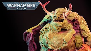 SPOOKY Great Unclean One Warhammer 40k [upl. by Kilk]