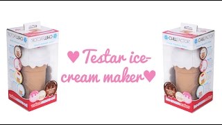 ♥Testar icecream maker♥ [upl. by Ednutey]