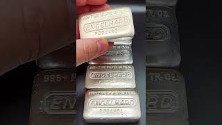 Stacker Obsession The Engelhard Cast Silver Bar [upl. by Aelanna]