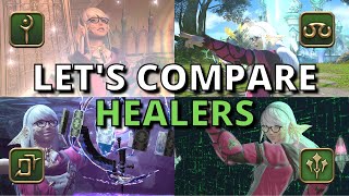 FFXIV Healer Comparison EasyHard StrongWeak Intense [upl. by Lenhart33]