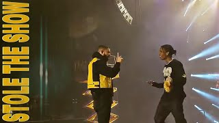 DRAKE STOLE The AAP Rockys SHOW with his Nonstop and Sicko Mode [upl. by Shipp]