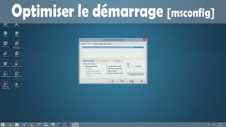 Optimiser le démarrage msconfig  Windows [upl. by Meldon]