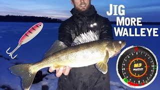 How to Catch MORE Walleyes Ice Fishing [upl. by Hayes]