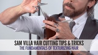 Learn the Fundamentals of Texturizing Hair [upl. by Nedearb]