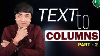 Text to Columns in Excel Part 2  Delimited and Fixed Width Text to Columns in Excel [upl. by Ranice]