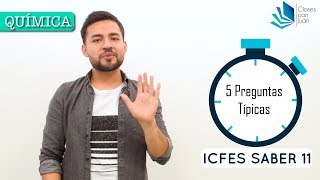 5 Preguntas típicas del ICFES  Química 🧪 [upl. by Ner]