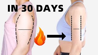 Slim Arms in 30 DAYs  8 Min Beginner Friendly Standing Workout  No Equipment [upl. by Airetal538]