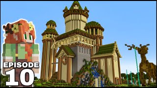 Hermitcraft 8 Building my Base  Episode 10 [upl. by Eirrehs183]