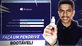 Como criar um PENDRIVE BOOTÁVEL  Atualizado [upl. by Arem]