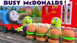 The Funlings Busy McDonalds Stories with Thomas Trains [upl. by Yenahteb]