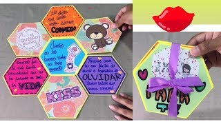 Tarjeta hexagonal para regalar [upl. by Ganiats401]