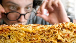 11 Chef Skills I Learned Making Fresh Lasagna [upl. by Osnofledi]