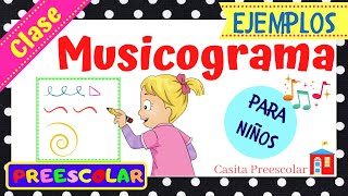 MUSICOGRAMA Para Niños Aprendeencasa [upl. by Chadd]