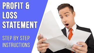 Profit and Loss Statement Example – Template Included [upl. by Yelkreb]