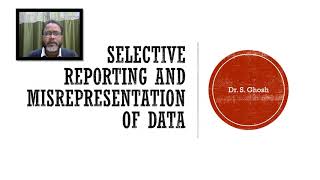 Selective Reporting and Misrepresentation of Data [upl. by Suirauqram]