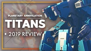 First Look Planetary Annihilation Titans Gameplay [upl. by Ordnaxela457]