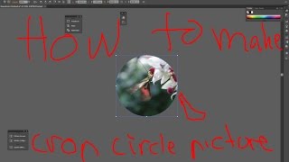 How to make Cropped Circle Image in Illustrator [upl. by Arnuad134]