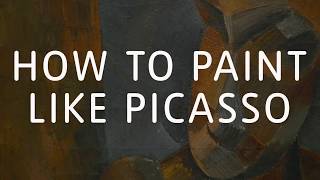 How to Paint Like Picasso  Tate [upl. by Aihsilef]