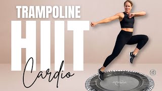 30 MIN Rebounding HIIT Workout  At Home Fat Burning CARDIO Mini Trampoline [upl. by Willow]