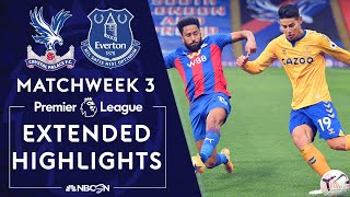 Crystal Palace v Everton  PREMIER LEAGUE HIGHLIGHTS  9262020  NBC Sports [upl. by Madian991]