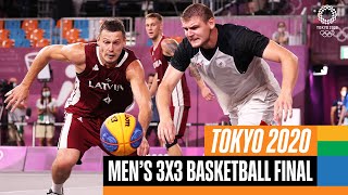 🏀 Mens 3x3 Basketball Final  Tokyo Replays [upl. by Hannad]